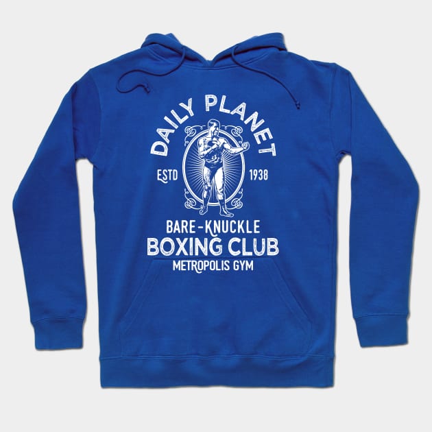 Bare-knuckle boxing is super! 2.0 Hoodie by ROBZILLA